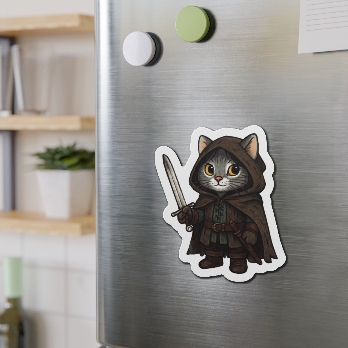 Aragorn Cat Magnet