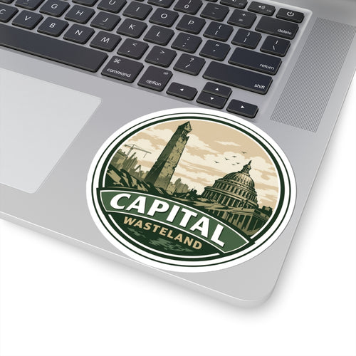 Capital Wasteland Travel Sticker