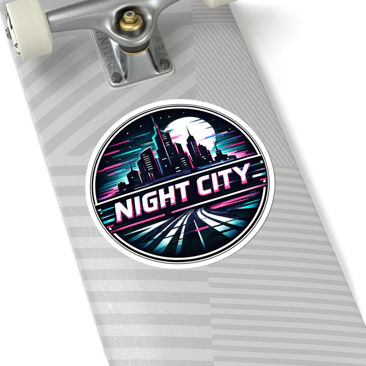 Night City Travel Sticker
