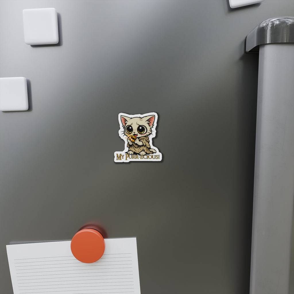 Cat Gollum "My Precious" Die-Cut Magnet