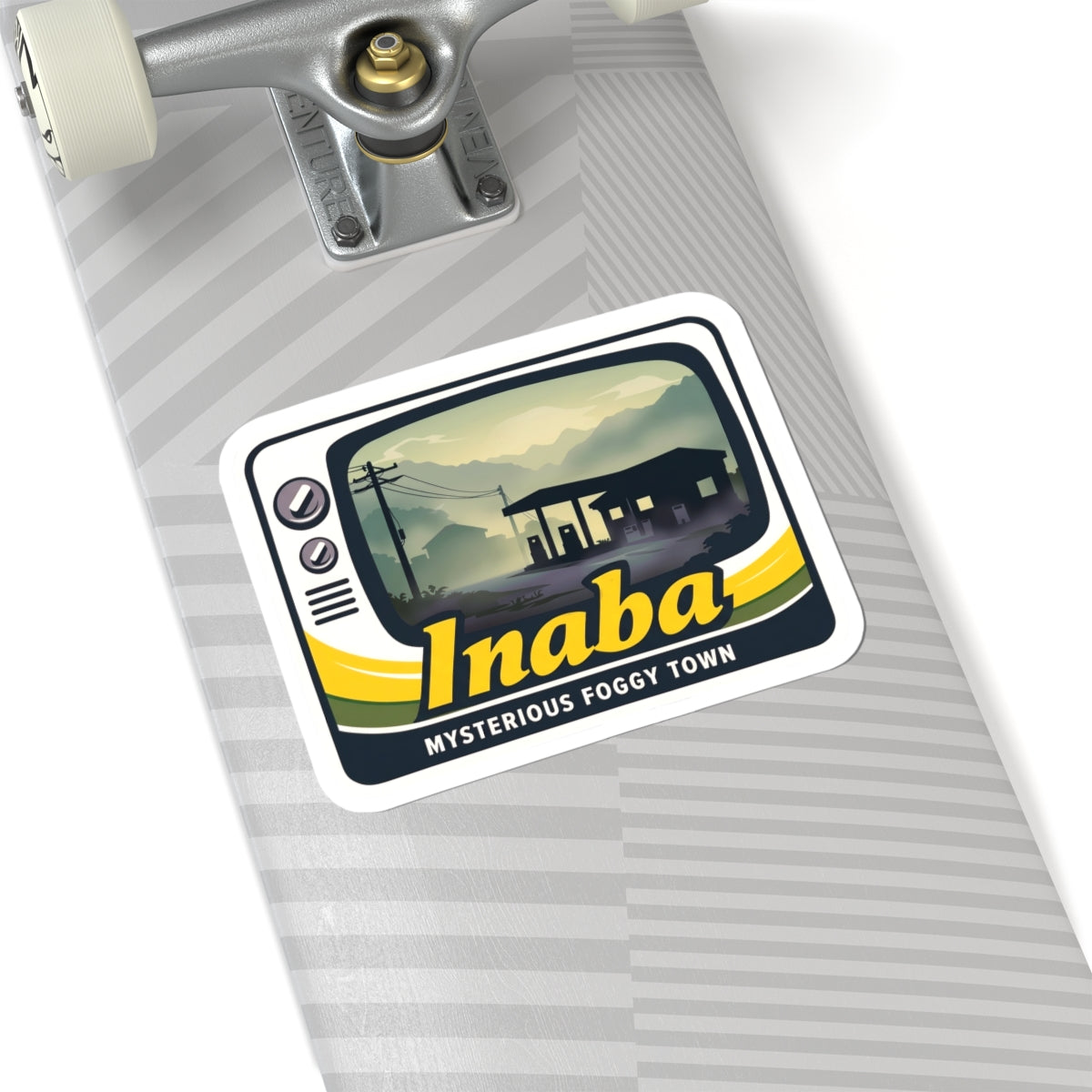 Persona 4 Inaba Travel Sticker