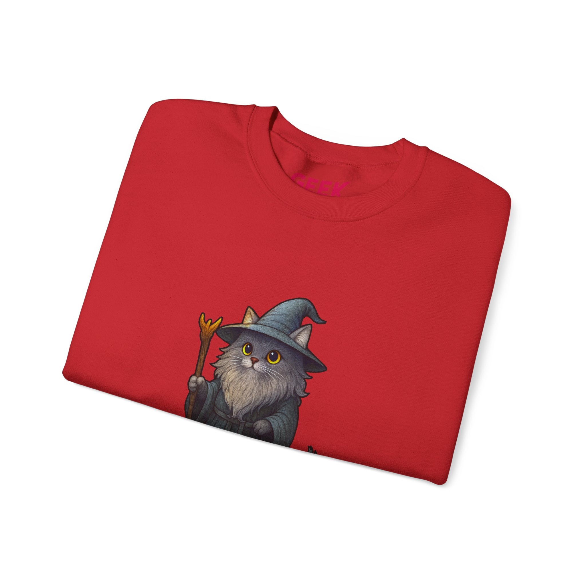 "You Shall Not Psspsps" Gandalf Cat Sweatshirt