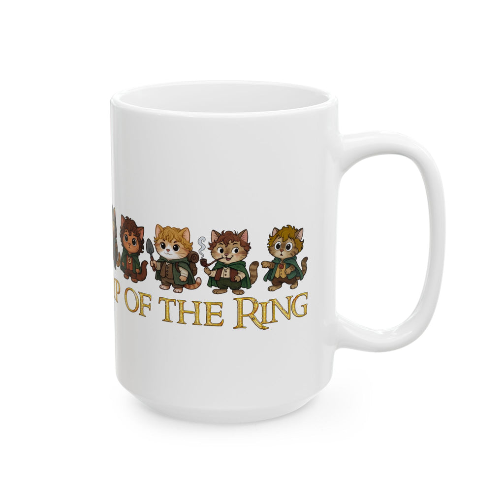 Cat Fellowship of the Ring Mug