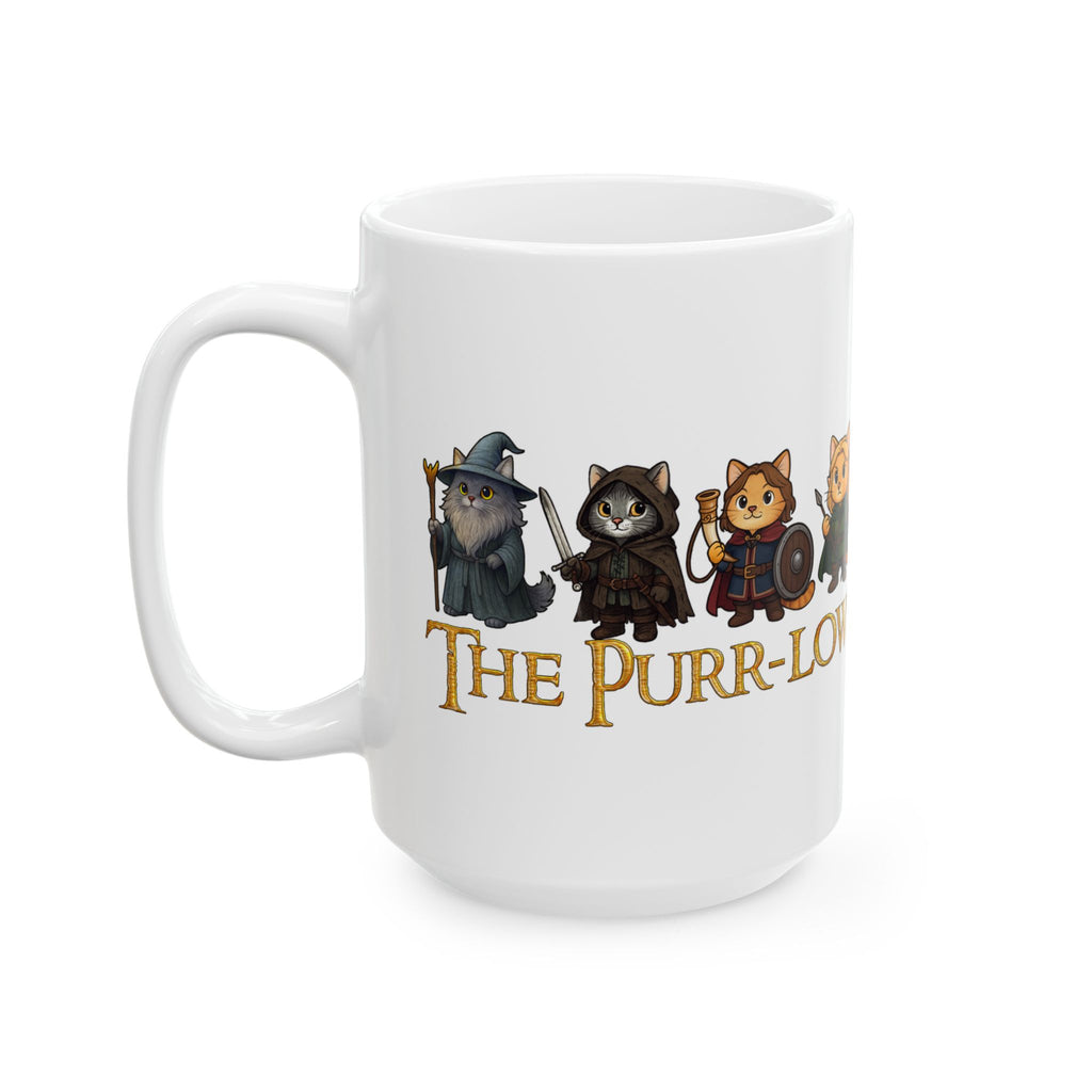 Cat Fellowship of the Ring Mug