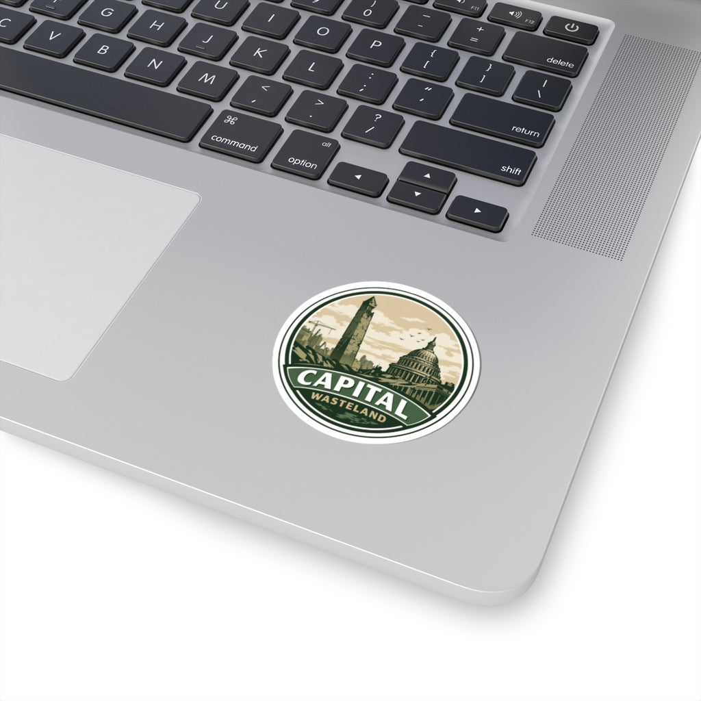 Capital Wasteland Travel Sticker