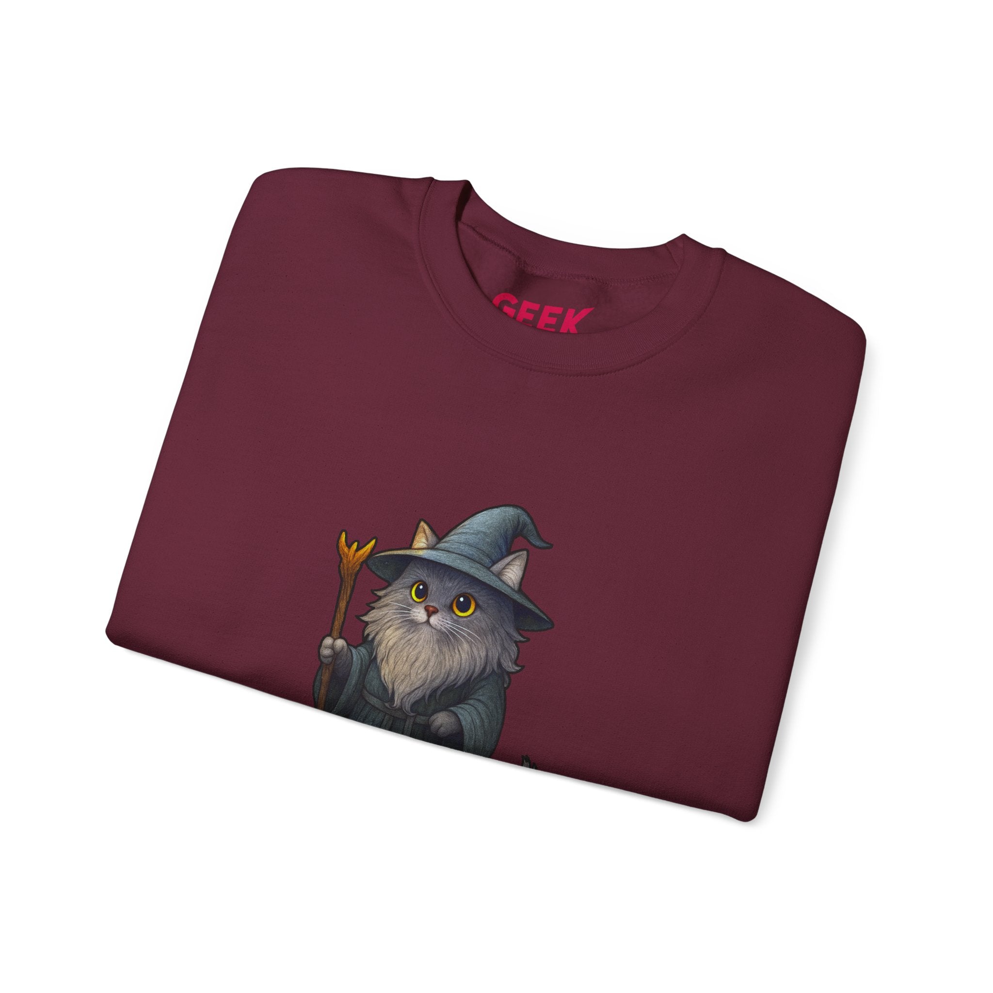 "You Shall Not Psspsps" Gandalf Cat Sweatshirt
