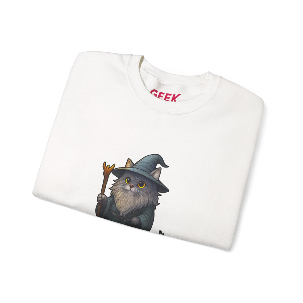 "You Shall Not Psspsps" Gandalf Cat Sweatshirt