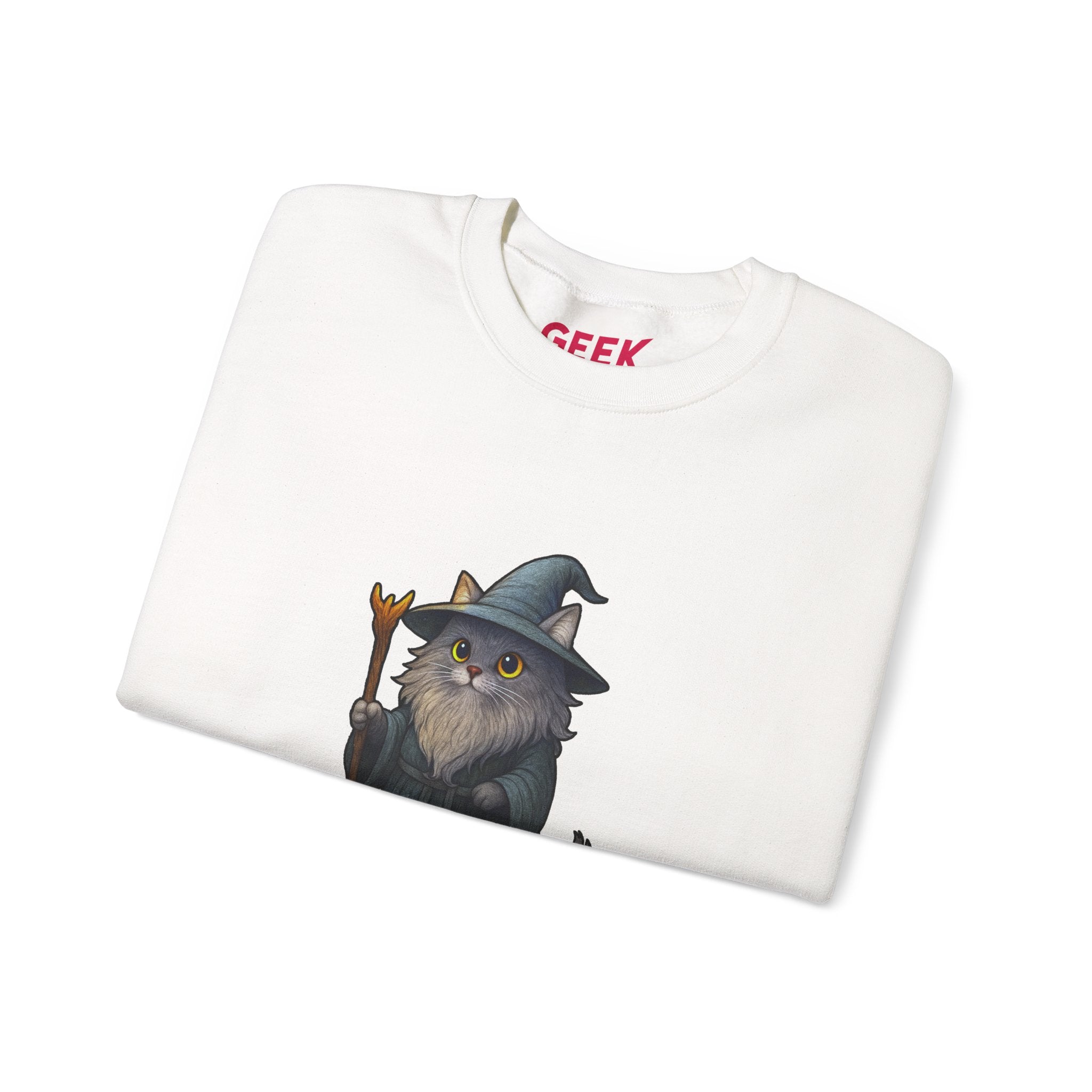 "You Shall Not Psspsps" Gandalf Cat Sweatshirt