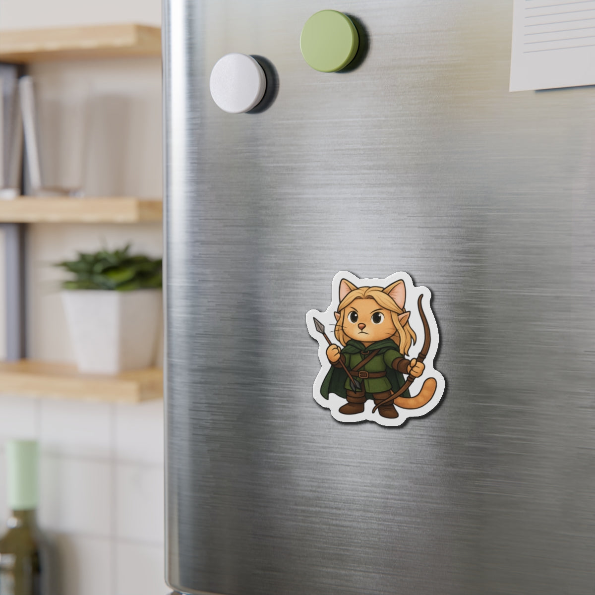 Legolas Cat Magnet