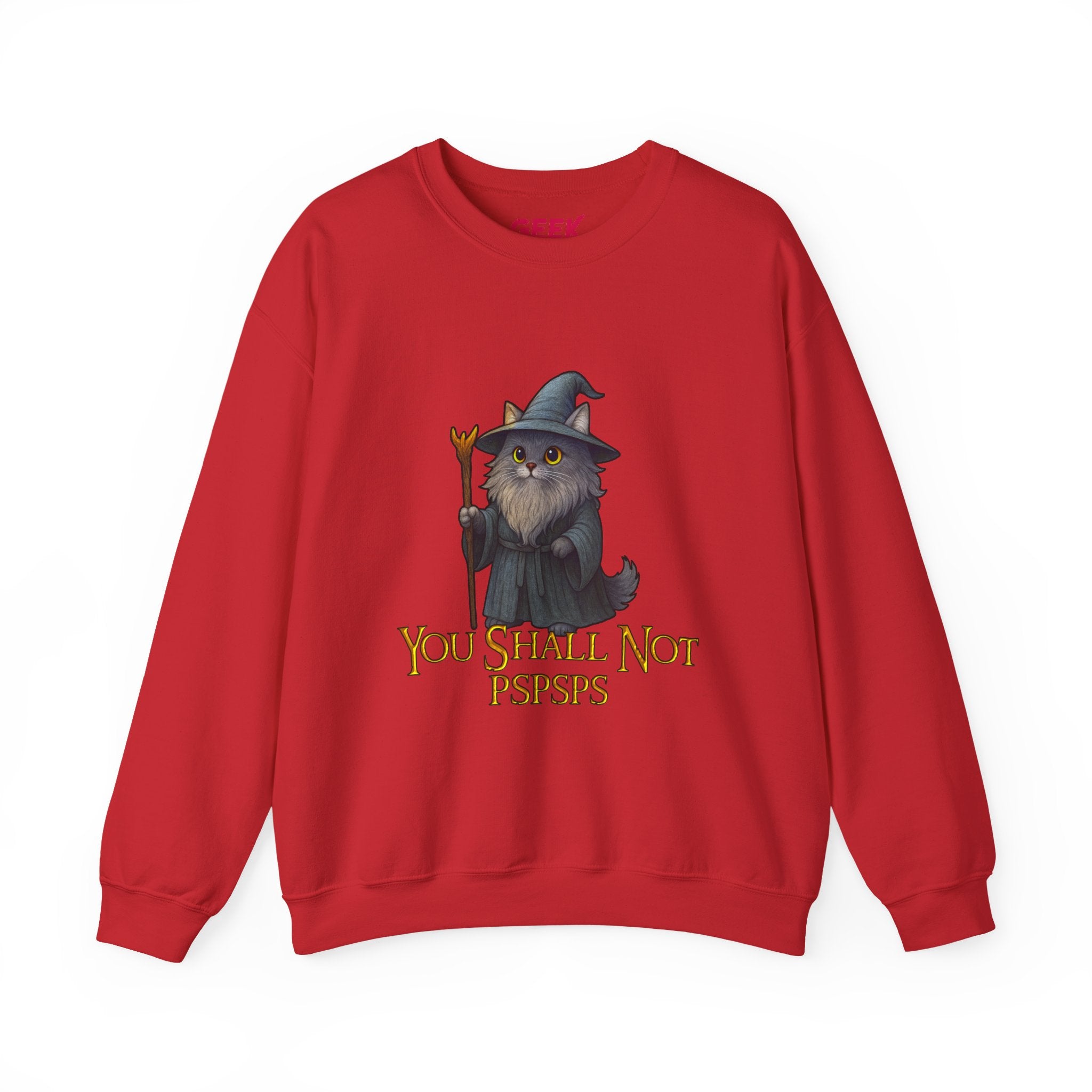 "You Shall Not Psspsps" Gandalf Cat Sweatshirt
