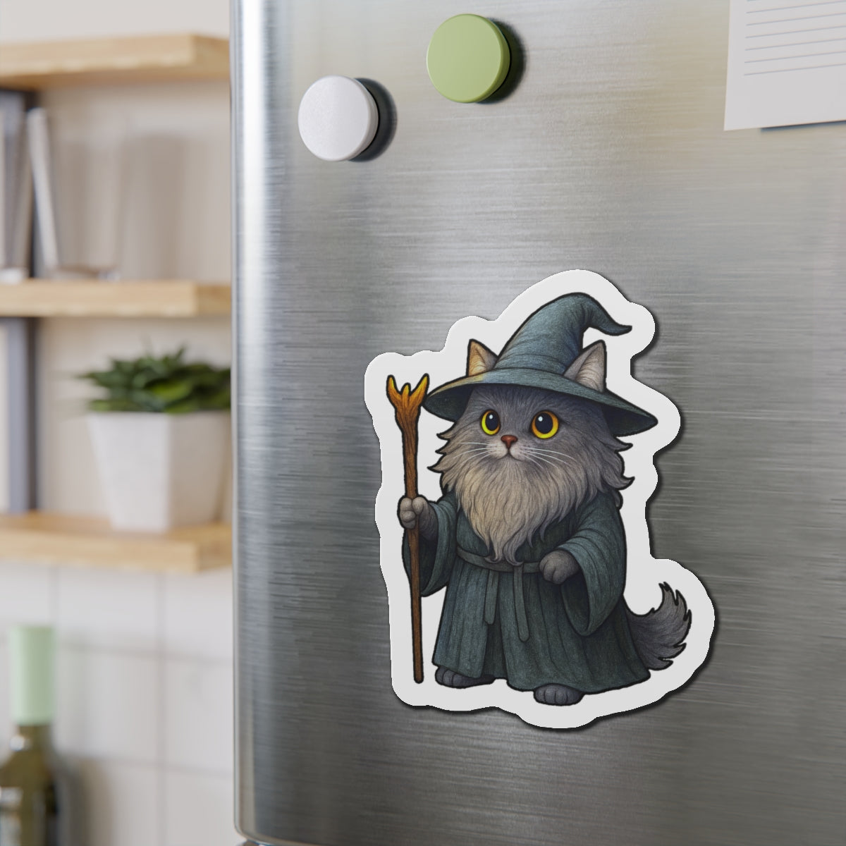 Gandalf Cat Magnet