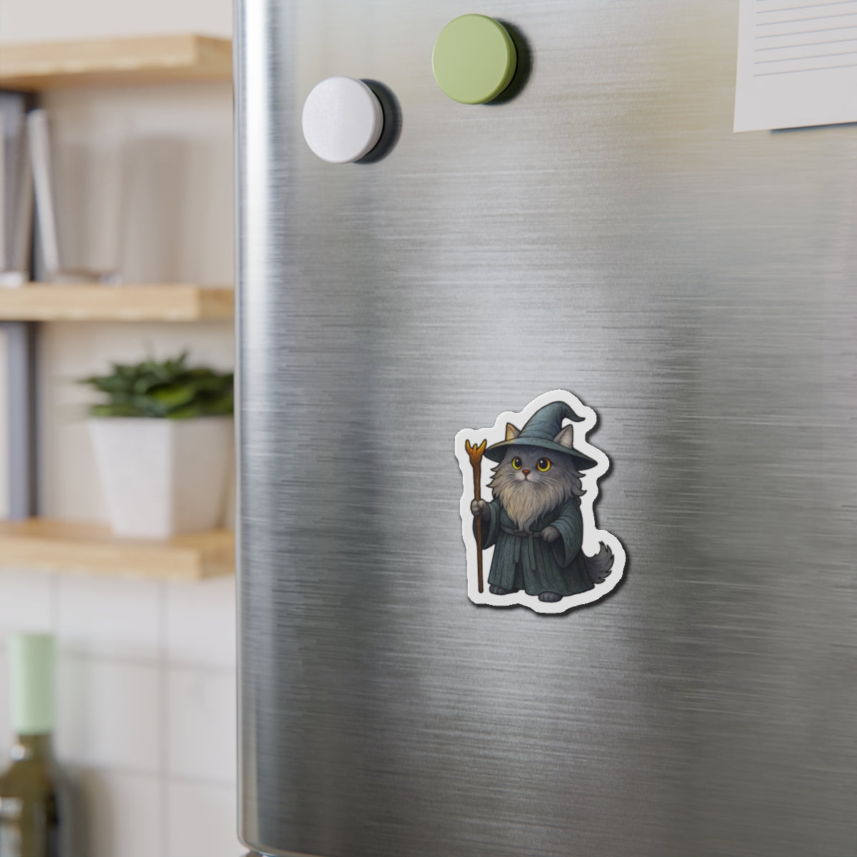 Gandalf Cat Magnet