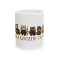 Cat Fellowship of the Ring Mug