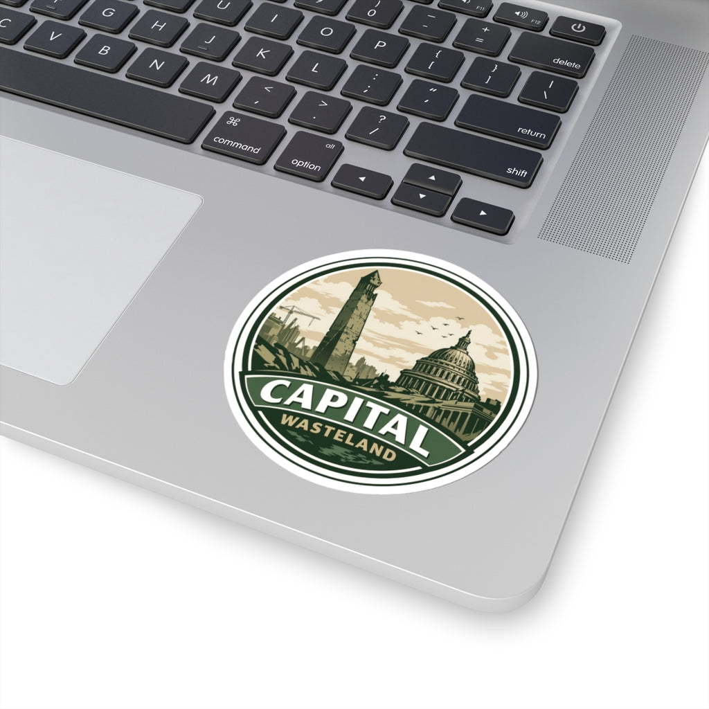 Capital Wasteland Travel Sticker