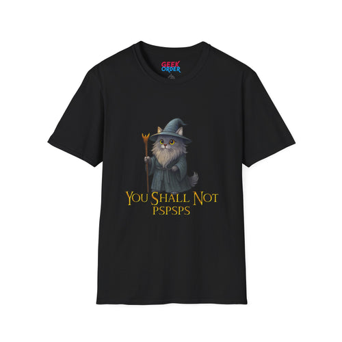 "You Shall Not Pspsps" Gandalf Cat T-Shirt