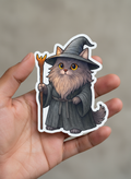 Gandalf Cat Sticker
