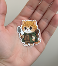 Samwise Gamgee Cat Sticker