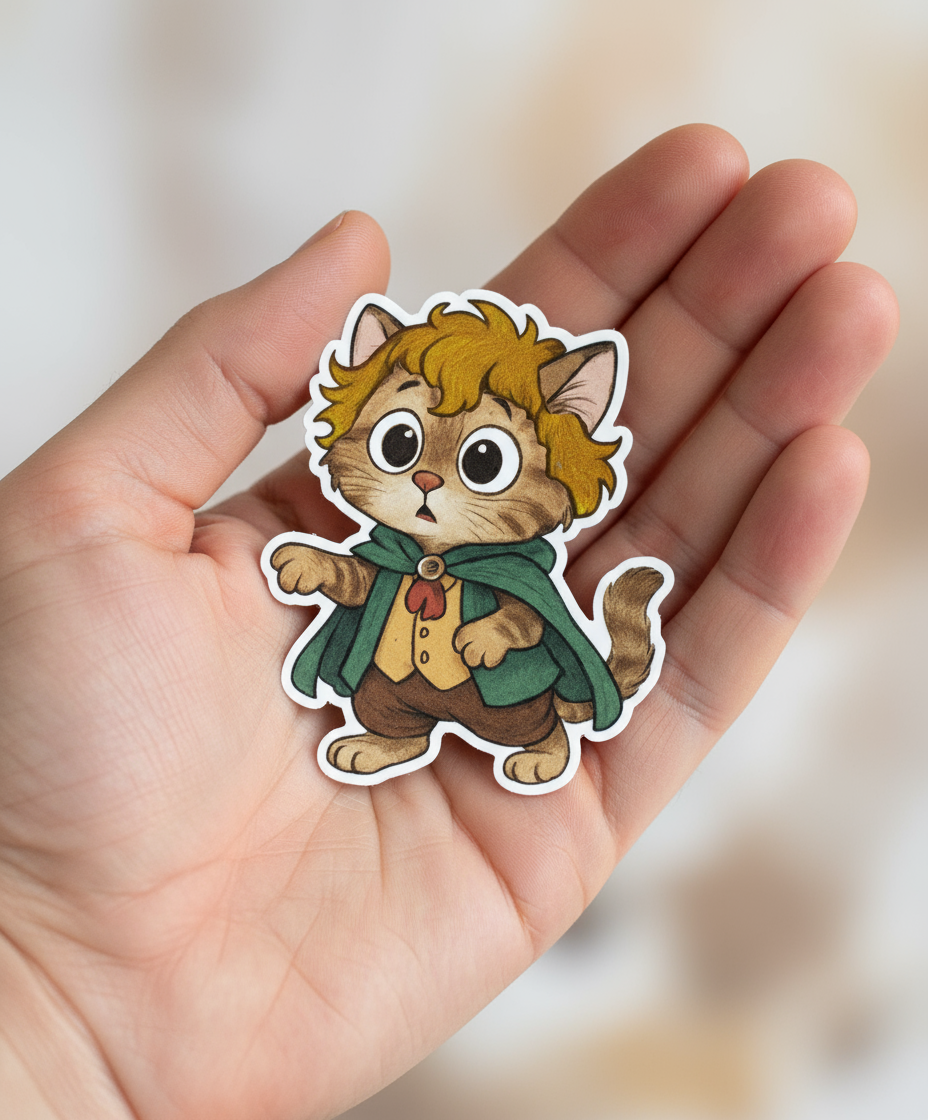 Pippin Took Cat Sticker
