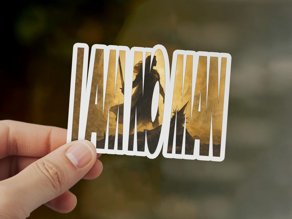 Eowyn "I Am No Man" Sticker