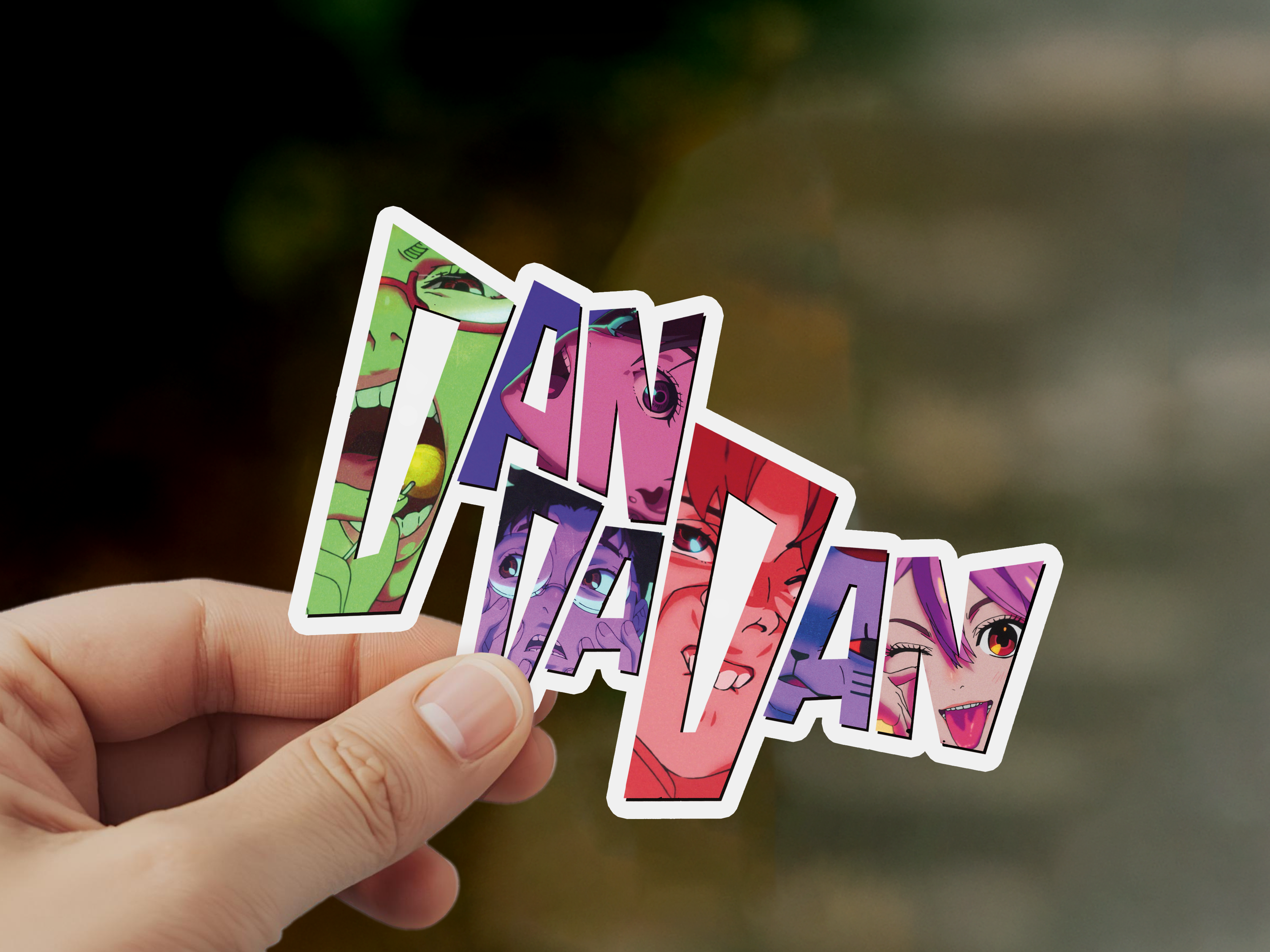 Dan Da Dan Sticker