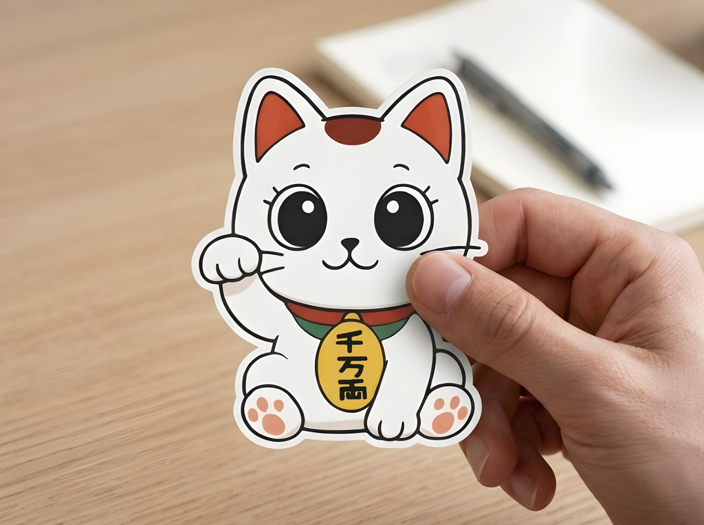 Turbo Granny Cat Sticker Dandadan Anime Vinyl Decal