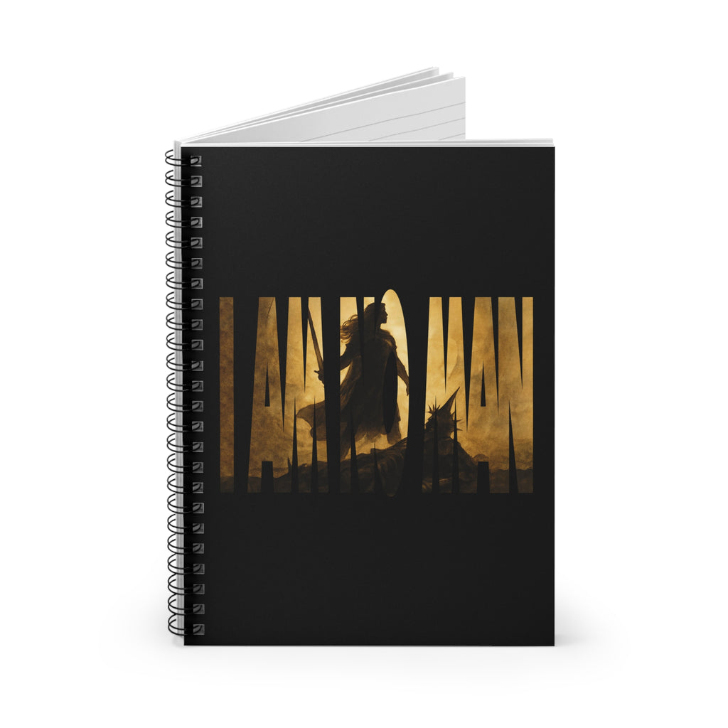 Eowyn "I Am No Man" Spiral Notebook — Ruled Journal for LOTR Fans