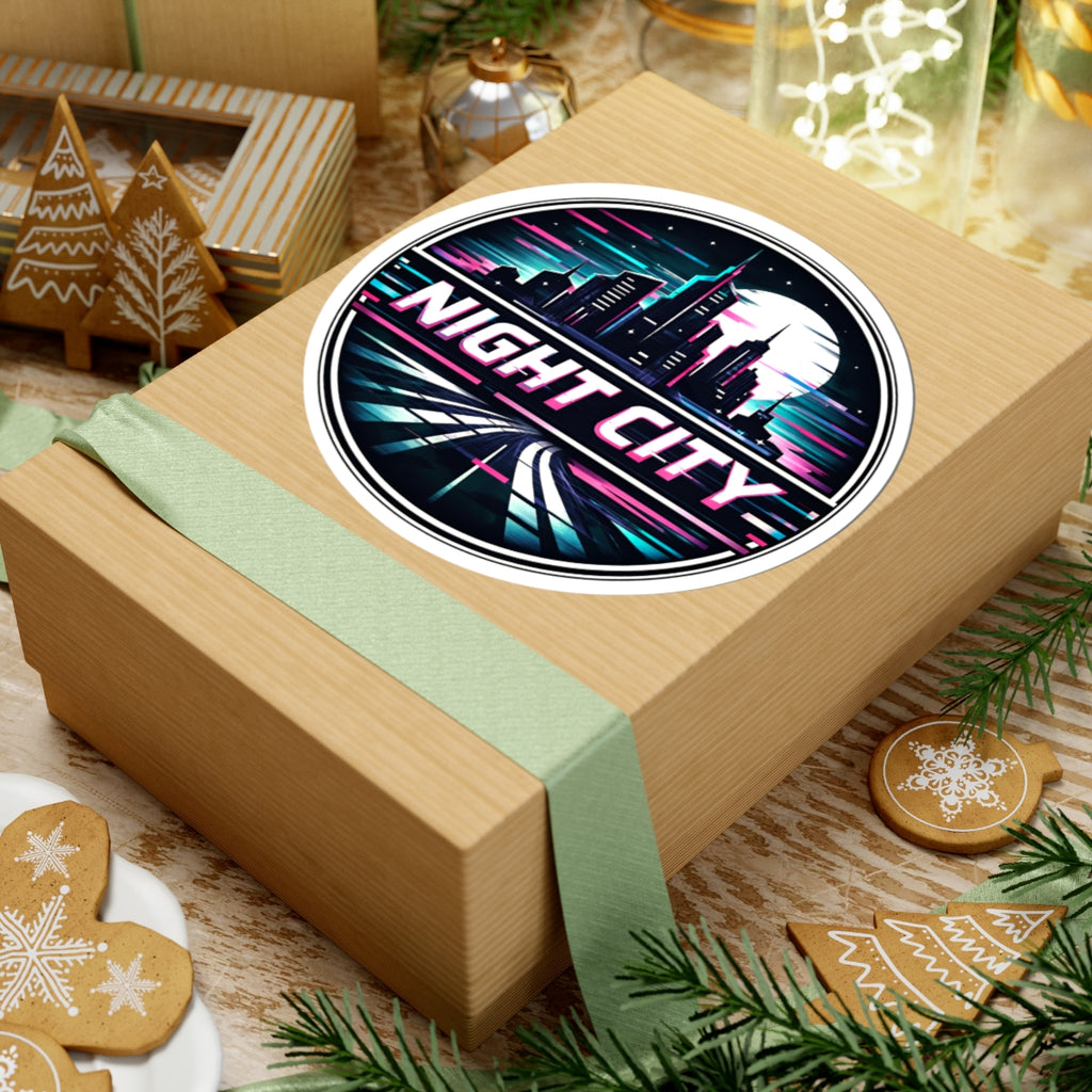 Night City Travel Sticker