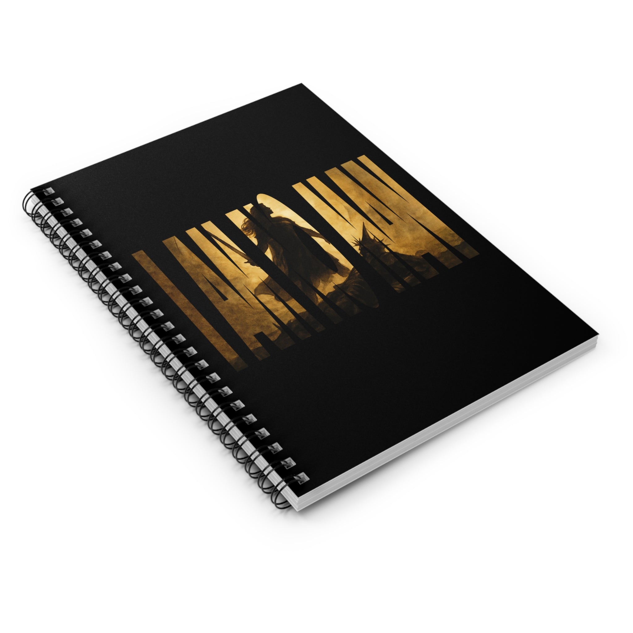Eowyn "I Am No Man" Spiral Notebook — Ruled Journal for LOTR Fans