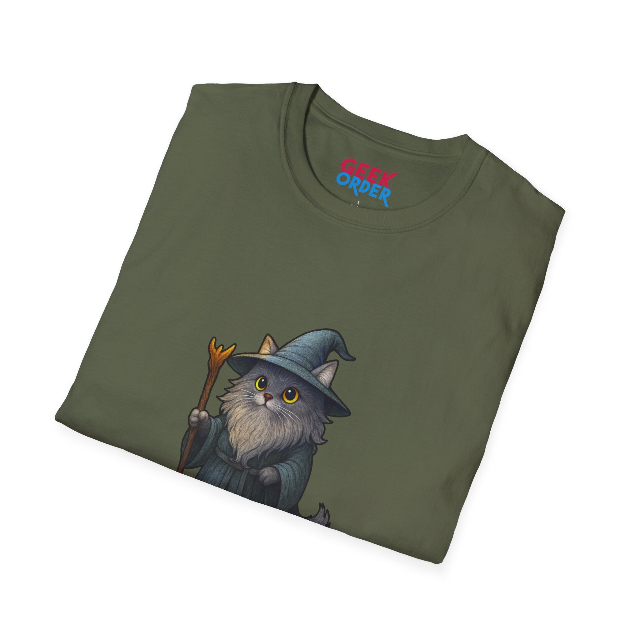 "You Shall Not Pspsps" Gandalf Cat T-Shirt