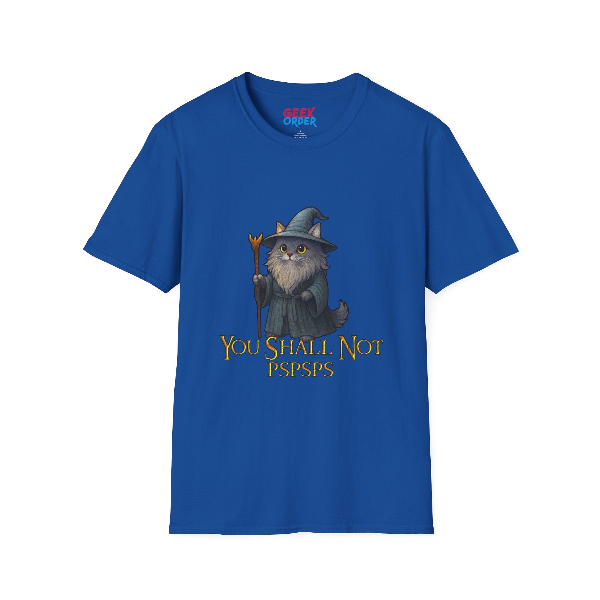 "You Shall Not Pspsps" Gandalf Cat T-Shirt