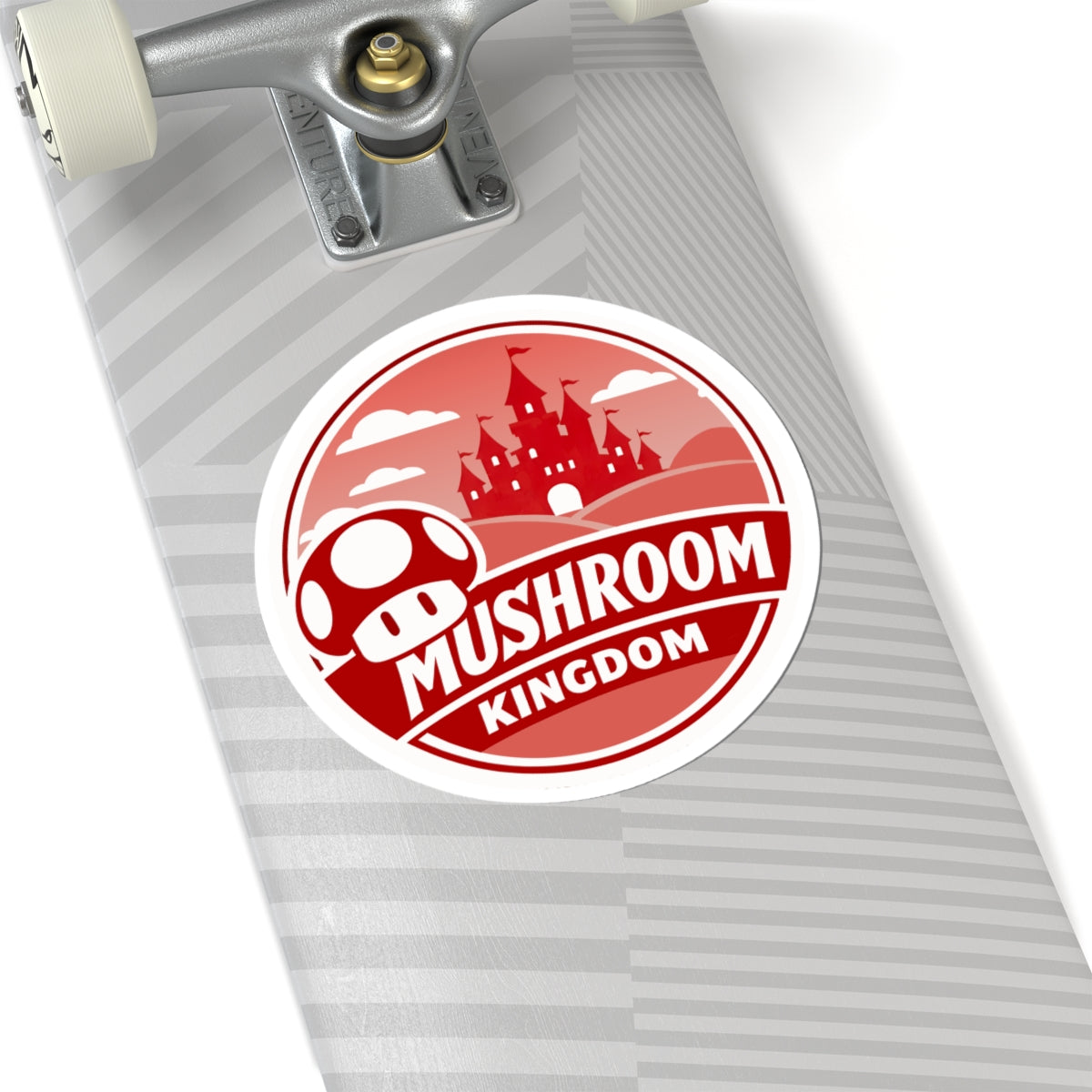 Magic Kingdom of Mushrooms Travel Sticker