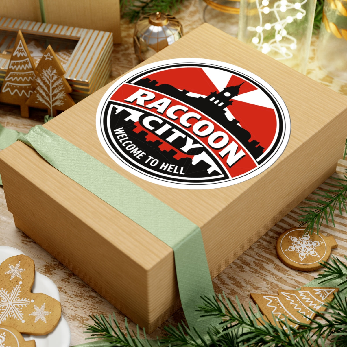 Raccoon City Travel Sticker