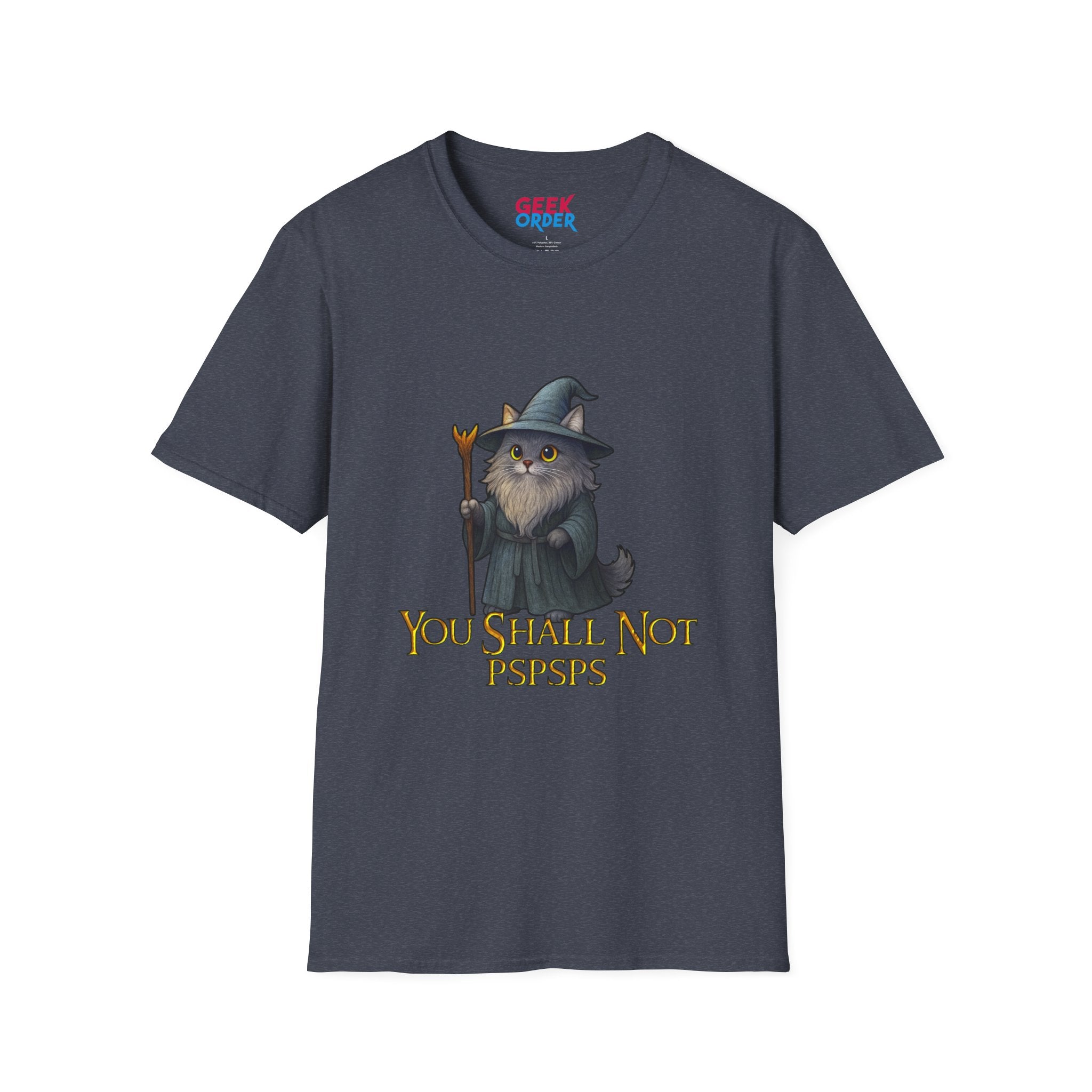 "You Shall Not Pspsps" Gandalf Cat T-Shirt