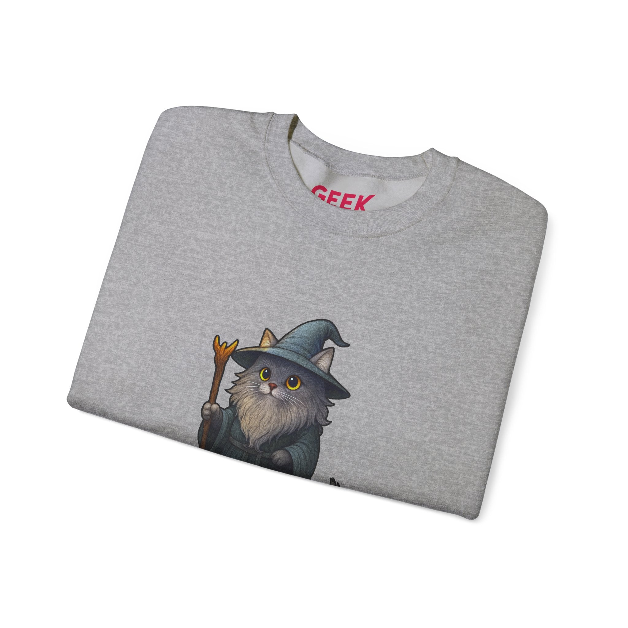 "You Shall Not Psspsps" Gandalf Cat Sweatshirt