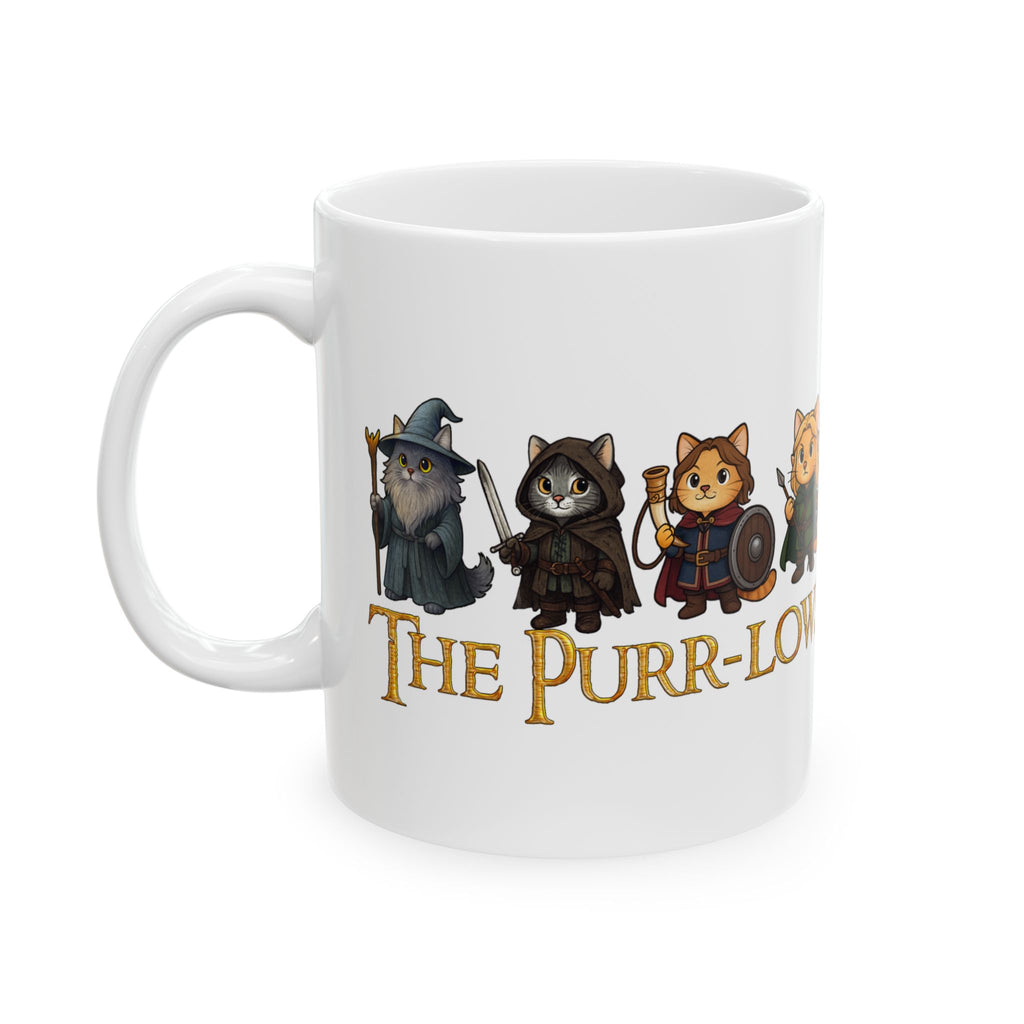 Cat Fellowship of the Ring Mug
