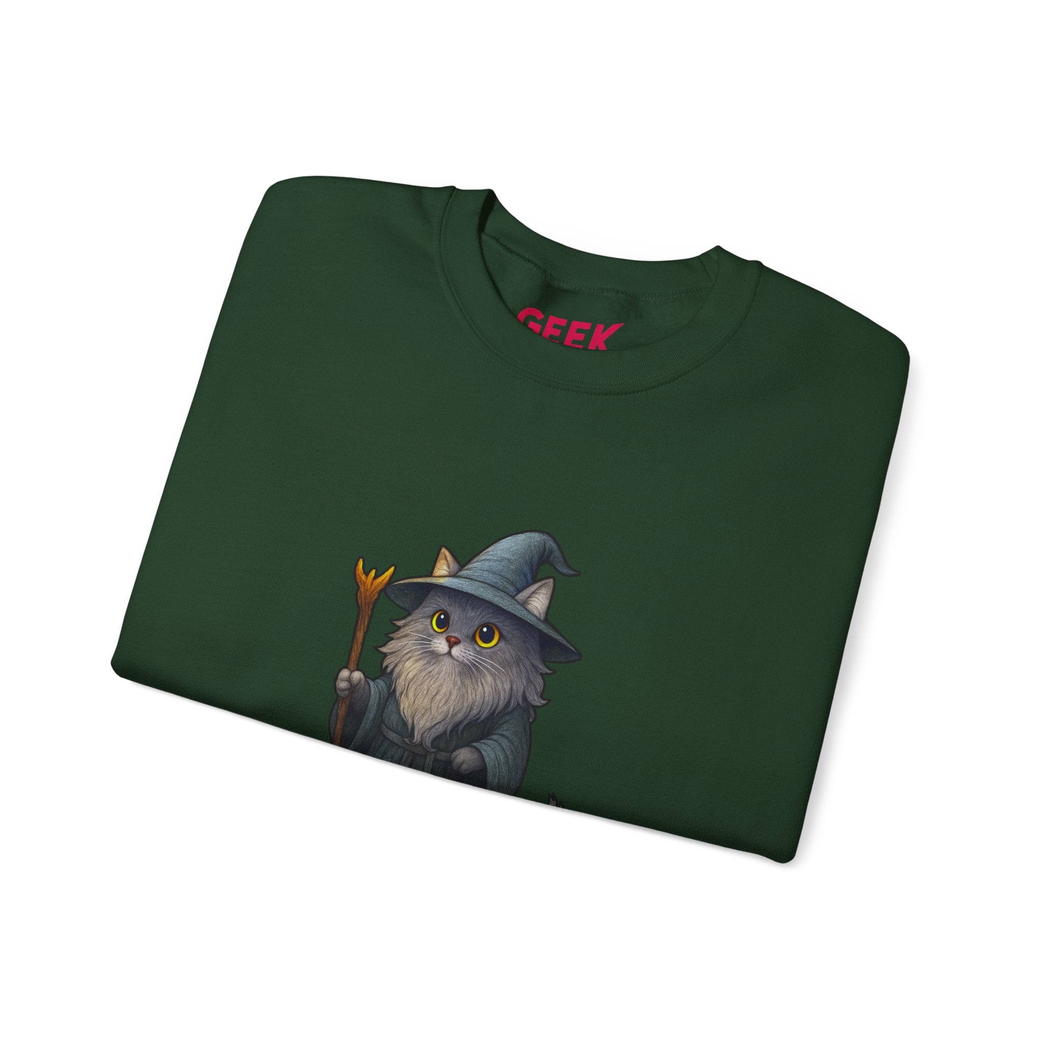"You Shall Not Psspsps" Gandalf Cat Sweatshirt