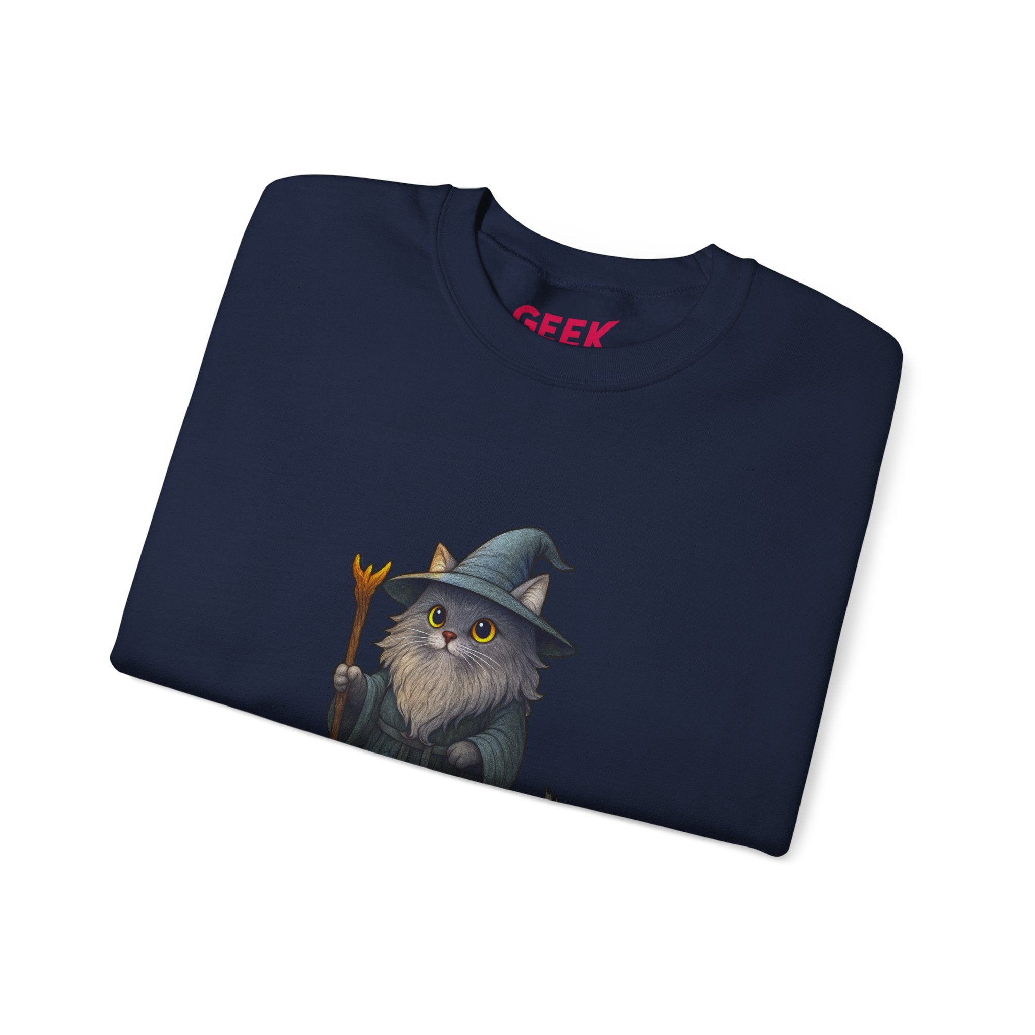 "You Shall Not Psspsps" Gandalf Cat Sweatshirt