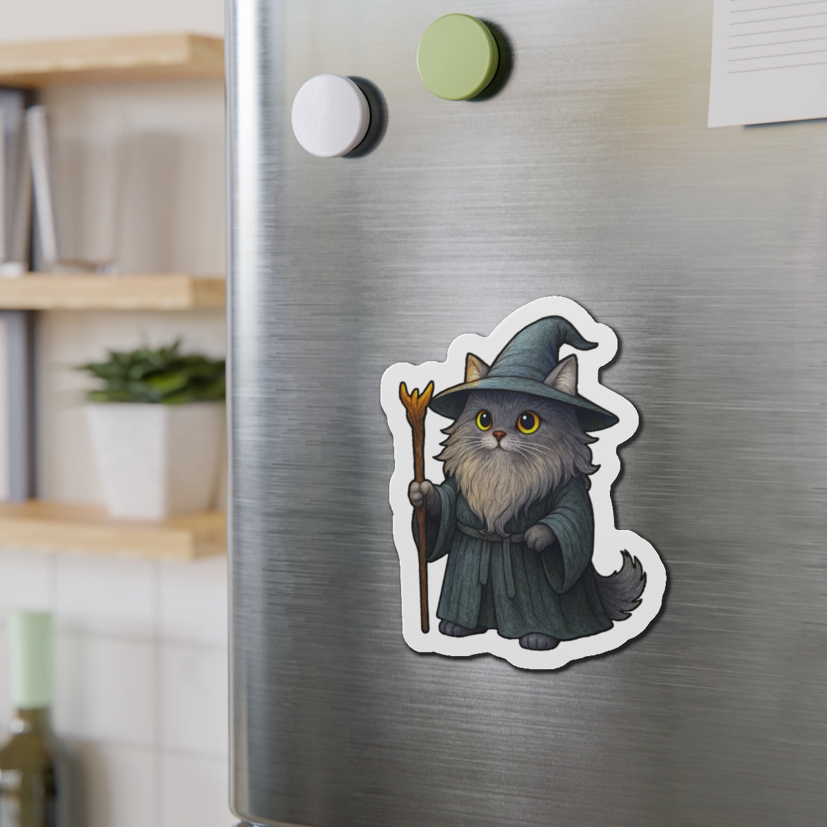 Gandalf Cat Magnet
